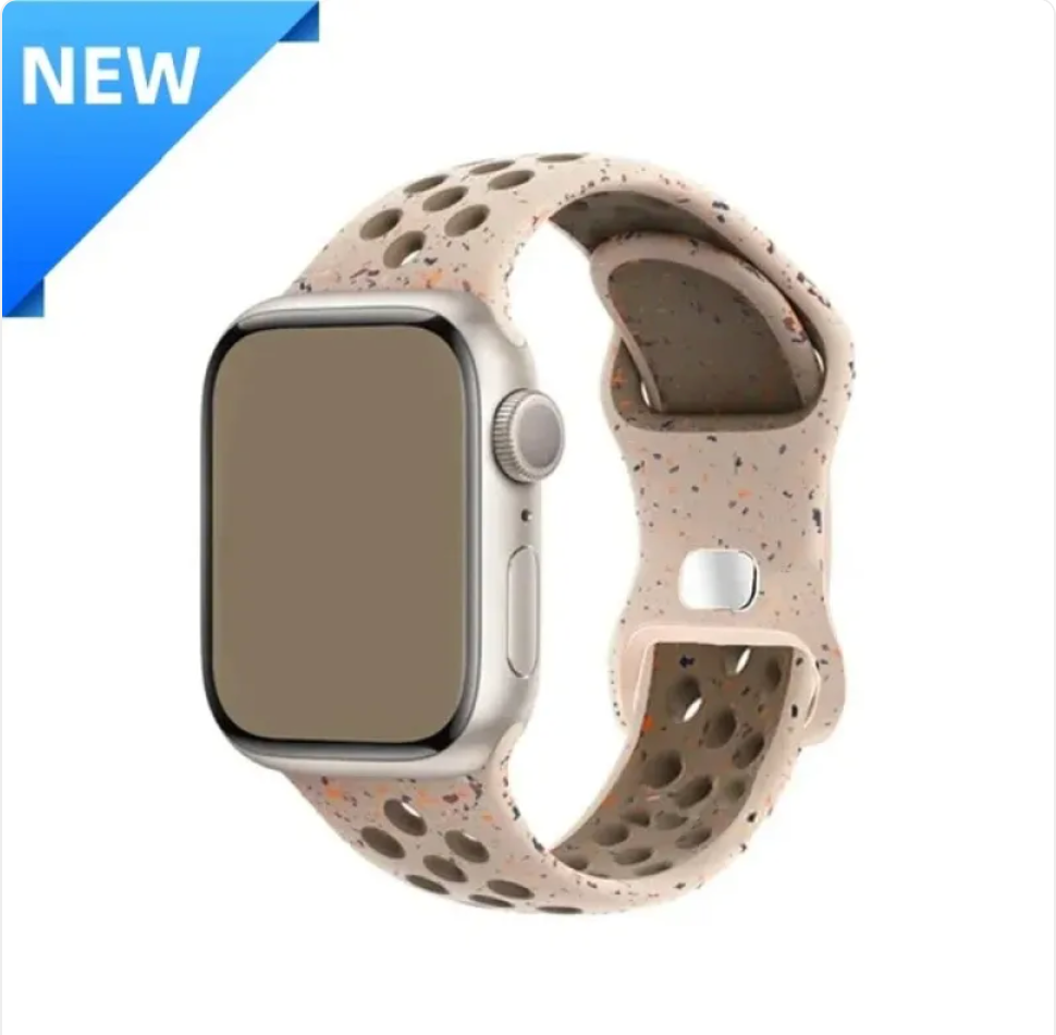 Two-Tone Silicone Sports Wristband