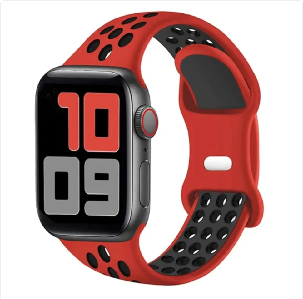 Two-Tone Silicone Sports Wristband