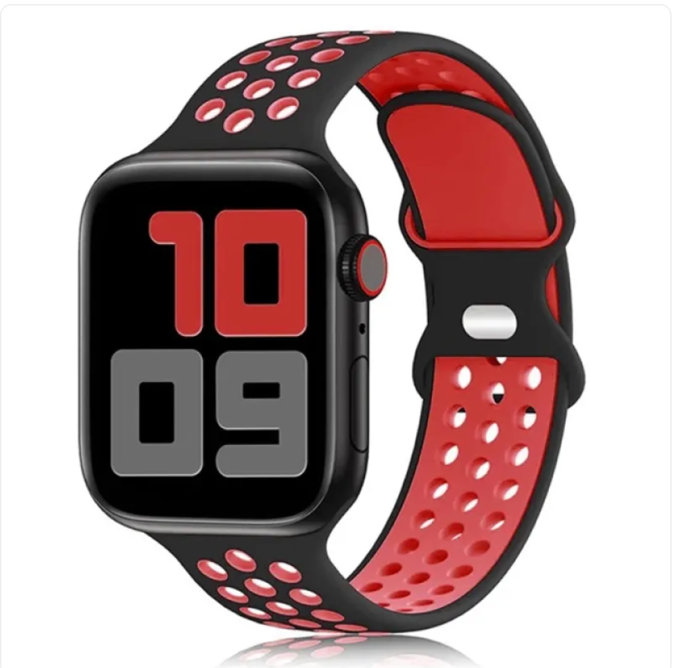 Two-Tone Silicone Sports Wristband