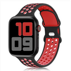 Two-Tone Silicone Sports Wristband
