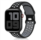 Two-Tone Silicone Sports Wristband