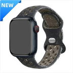 Two-Tone Silicone Sports Wristband