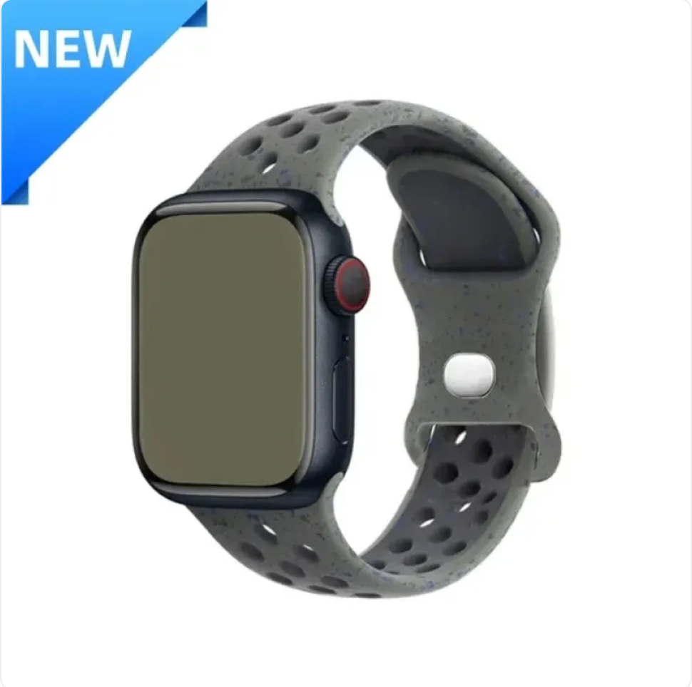 Two-Tone Silicone Sports Wristband