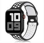 Two-Tone Silicone Sports Wristband